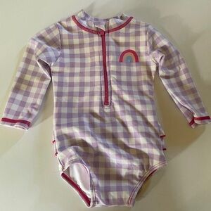 Long sleeves Rashguard swimsuit - Baby girls 3-6  months
